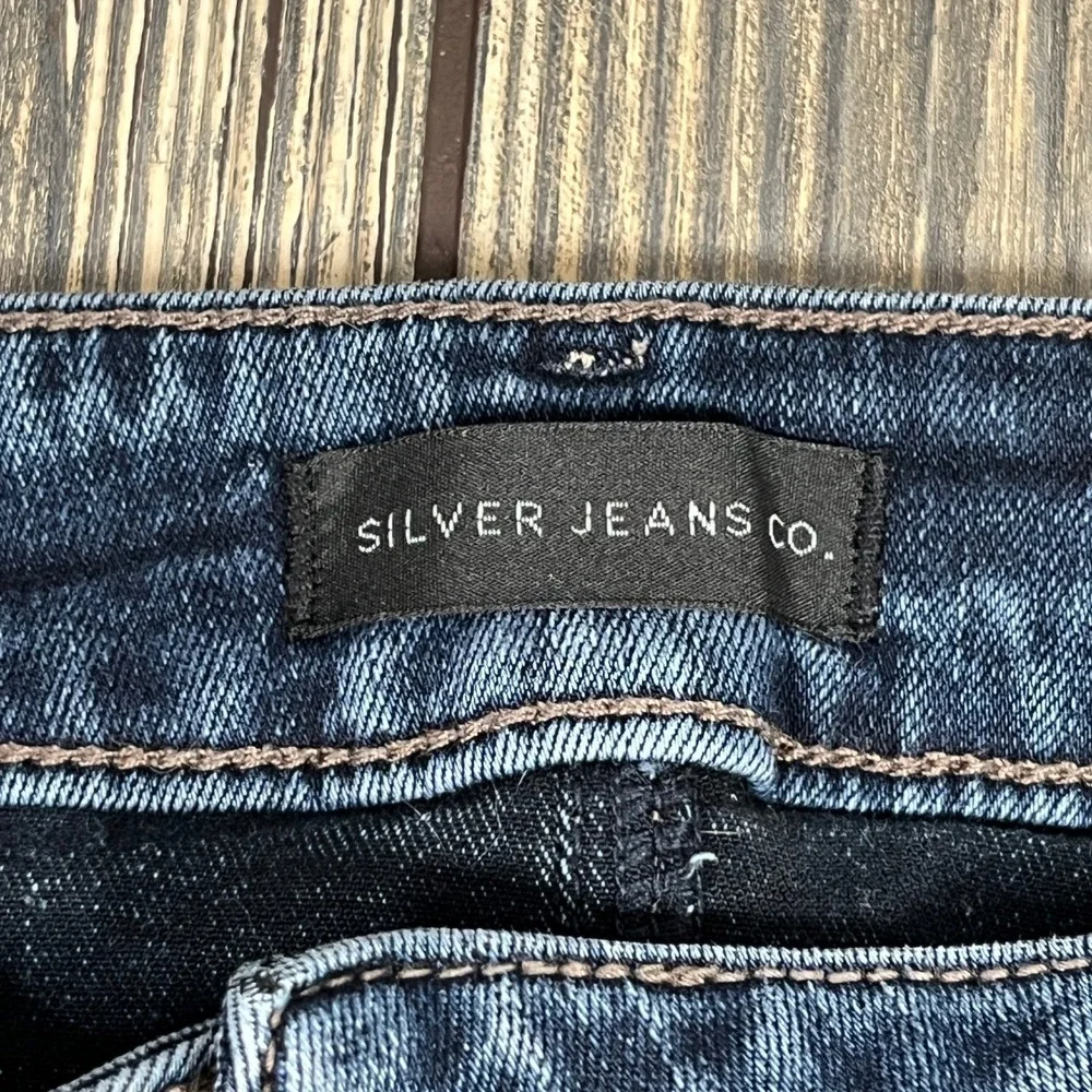 Silver Elyse Straight Women‎ Jeans Stretch Jegging Relaxation Comfort Casual 29